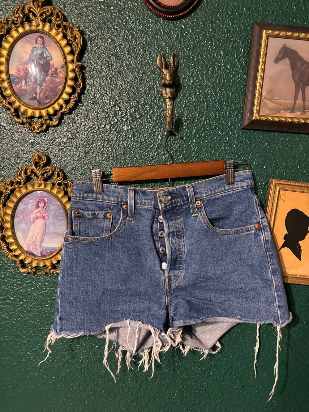 Denim Cut Off Levi 501’s Shorts Sz 28